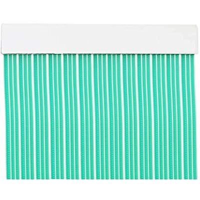 MercuryTextil P69 PVC dörrgardin 210 x 90 cm grön + kant vit MercuryTextil P69 PVC dörrgardin 210 x 90 cm grön + kant vit