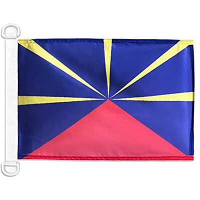 AZ FLAG La Réunion flagga 45 x 30 cm Reunion nautisk flagga Frankrike specialbåt och utomhus nätblockerad med integrerade plastringar 30 g AZ FLAG La Réunion flagga 45 x 30 cm Reunion nautisk flagga Frankrike specialbåt och utomhus nätblockerad med integrerade plastringar 30 g
