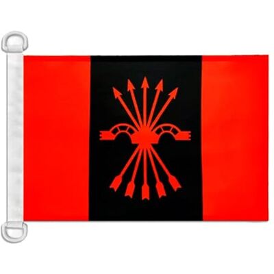 AZ FLAG Spansk Phalange-flagga 45 x 30 cm nationalistisk nautisk flagga spansk krig specialbåt och utomhus blockerad mesh med integrerade plastringar 30 g AZ FLAG Spansk Phalange-flagga 45 x 30 cm nationalistisk nautisk flagga spansk krig specialbåt och utomhus blockerad mesh med integrerade plastringar 30 g