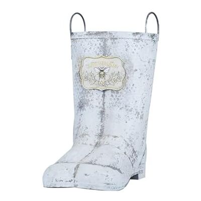 All Chic Handgjord vit metall söt bi honung unik växt krukor utomhus planterare blommor trädgård All Chic Handgjord vit metall söt bi honung unik växt krukor utomhus planterare blommor trädgård