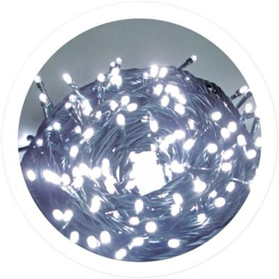 Levitantes Klassisk 20 m girlang med 200 LED vitt ljus, 8 funktioner, IP44, perfekt för inomhus- och utomhusdekoration. Levitantes Klassisk 20 m girlang med 200 LED vitt ljus, 8 funktioner, IP44, perfekt för inomhus- och utomhusdekoration.