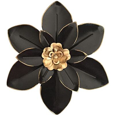 Picfarce Metall blomma väggkonst dekor, 25 cm rustik modern blommig skulptur, nödställd järn vägg hängande heminredning accent konstverk för inomhus kök sovrum vardagsrum kontor utomhus trädgård uteplats Picfarce Metall blomma väggkonst dekor, 25 cm rustik modern blommig skulptur, nödställd järn vägg hängande heminredning accent konstverk för inomhus kök sovrum vardagsrum kontor utomhus trädgård uteplats