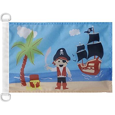 AZ FLAG - Piratflagga Nautisk Treasure Island - 45x30cm - Flag AZ FLAG - Piratflagga Nautisk Treasure Island - 45x30cm - Flag
