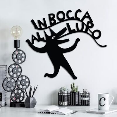 Wallity Hanah Home Stylish Black Decorative Metal Wall Accessory, 56 x 49 cm 100% metall, 1,5 mm tjock Lätt och hållbar, perfekt för modern inredning Wallity Hanah Home Stylish Black Decorative Metal Wall Accessory, 56 x 49 cm 100% metall, 1,5 mm tjock Lätt och hållbar, perfekt för modern inredning