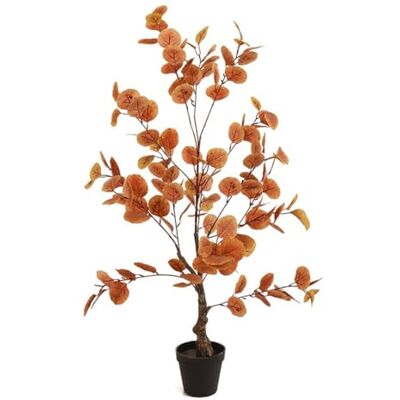 Zstar Stor konstgjord eukalyptussträd, 90 cm, konstgjorda växter, Ficus-träd i kruka, stor inomhusväxt, konstträd i kruka, verklighetstrogen växt för vardagsrum, sovrum, kontor, rum, dekoration Zstar Stor konstgjord eukalyptussträd, 90 cm, konstgjorda växter, Ficus-träd i kruka, stor inomhusväxt, konstträd i kruka, verklighetstrogen växt för vardagsrum, sovrum, kontor, rum, dekoration