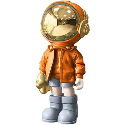 Dosker Astronaut Statues Spaceman Sculpture Polyresin Arts Gifts Orange Figurine Ornament Room Decor for Men,Home and Crafts Desktop Accessories Tabletop Decoration, Living Room, Office, Bookshelf Dosker Astronaut Statues Spaceman Sculpture Polyresin Arts Gifts Orange Figurine Ornament Room Decor for Men,Home and Crafts Desktop Accessories Tabletop Decoration, Living Room, Office, Bookshelf