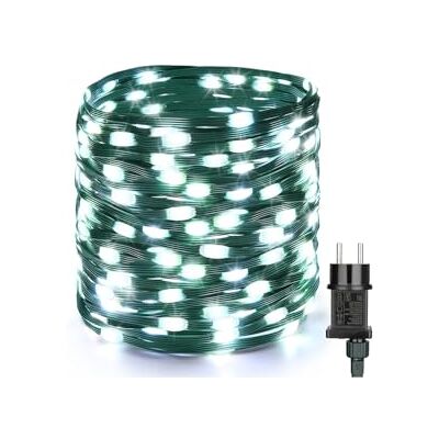 Brightium 3AA batteridrivna LED-ljusslingor, 5 m i PVC och koppar, kallt vitt ljus, perfekt för inomhus- och utomhusdekoration. Brightium 3AA batteridrivna LED-ljusslingor, 5 m i PVC och koppar, kallt vitt ljus, perfekt för inomhus- och utomhusdekoration.