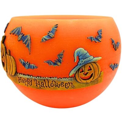 Dekohelden24 Dekorativa hjältar 24 XXXL megaljus som lampa, halloweendekoration, utomhus pumpa som ljus, halloween pumpa som ljus, värmeljushållare höst, höstdekoration ljus rund, storlek L/B/H: ca 25 x 25 x 20 cm Dekohelden24 Dekorativa hjältar 24 XXXL megaljus som lampa, halloweendekoration, utomhus pumpa som ljus, halloween pumpa som ljus, värmeljushållare höst, höstdekoration ljus rund, storlek L/B/H: ca 25 x 25 x 20 cm