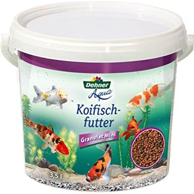 Dehner Aqua koiskfoder granulat Mini, 3,5 l Dehner Aqua koiskfoder granulat Mini, 3,5 l