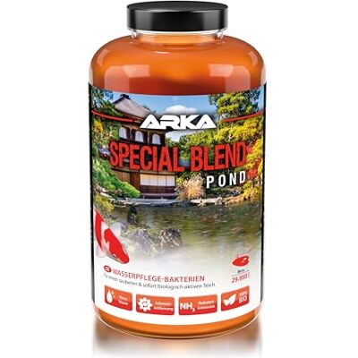 ARKA MICROBE-LIFT Pond Special Blend – Bakterier för rent vatten, bryter ner föroreningar, omedelbart biologiskt aktiv, (946 ml) ARKA MICROBE-LIFT Pond Special Blend – Bakterier för rent vatten, bryter ner föroreningar, omedelbart biologiskt aktiv, (946 ml)
