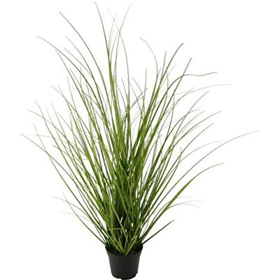 Flair Flower konstgjort gräs i kruka grön växt konstgräs dekorativt Flair Flower konstgjort gräs i kruka grön växt konstgräs dekorativt