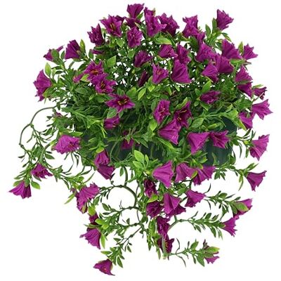 Flair Flower Konstgjord blomma 'petuniahänge i lådan' 35 cm petunior växt med blommor konstgjorda blommor sidenblommor sommarblomma hängande blomma sidenblommor konstgjorda växter petuniranka balkongväxter Flair Flower Konstgjord blomma 'petuniahänge i lådan' 35 cm petunior växt med blommor konstgjorda blommor sidenblommor sommarblomma hängande blomma sidenblommor konstgjorda växter petuniranka balkongväxter