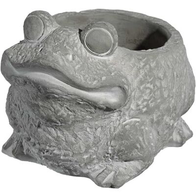 Classic Home & Garden Klassiska hem- och trädgårdscementkompisar inomhus utomhus planterare med dräneringshål, groda, naturgrå, liten, 15 cm Classic Home & Garden Klassiska hem- och trädgårdscementkompisar inomhus utomhus planterare med dräneringshål, groda, naturgrå, liten, 15 cm