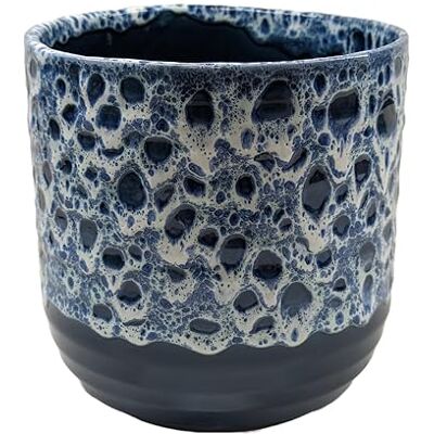 Ivyline Planterare, Keramik, Safir, 13 x 13 cm Ivyline Planterare, Keramik, Safir, 13 x 13 cm