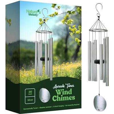 Nature's Melody - Aureole Zilver - 91 cm - vindgong Nature's Melody - Aureole Zilver - 91 cm - vindgong