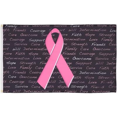 AZ FLAG bröstcancerbekämpning flagga 90 x 60 cm cancerflagga 60 x 90 cm flaggor AZ FLAG bröstcancerbekämpning flagga 90 x 60 cm cancerflagga 60 x 90 cm flaggor
