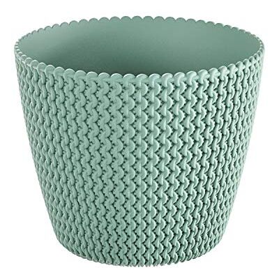 Prosperplast Rund kruka 18,6 l Prosper SPLOFY plast färg MINT, 34,1 x 28,9 cm blommor och blomkrukor, flerfärgade, en storlek Prosperplast Rund kruka 18,6 l Prosper SPLOFY plast färg MINT, 34,1 x 28,9 cm blommor och blomkrukor, flerfärgade, en storlek