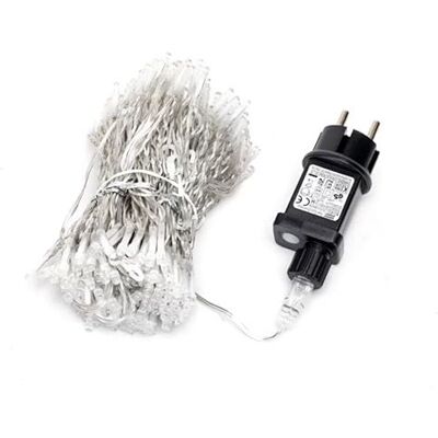VoltShine Platt gardinlampa, 3AA-batteri, varmvit, 2 m x 2 m, perfekt för dekoration och mysiga miljöer. VoltShine Platt gardinlampa, 3AA-batteri, varmvit, 2 m x 2 m, perfekt för dekoration och mysiga miljöer.