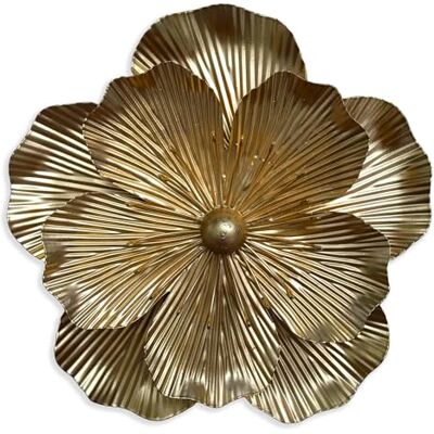 Picfarce Metall blomma väggkonstdekor, 23 cm rustik modern blommig skulptur, nödställd järn vägg hängande heminredning accent konstverk för inomhus kök sovrum vardagsrum kontor utomhus trädgård uteplats Picfarce Metall blomma väggkonstdekor, 23 cm rustik modern blommig skulptur, nödställd järn vägg hängande heminredning accent konstverk för inomhus kök sovrum vardagsrum kontor utomhus trädgård uteplats