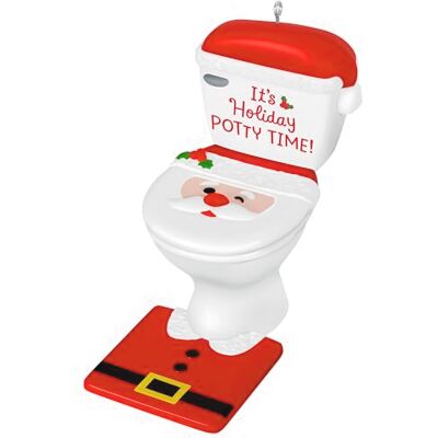 Hallmark Keepsake Christmas Ornament 2024, It's Holiday Potty Time, Funny Gifts Hallmark Keepsake Christmas Ornament 2024, It's Holiday Potty Time, Funny Gifts