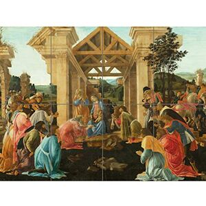 Artery8 Sandro Botticelli The Adoration Of The Magi XL gigantisk panel affisch (8 sektioner) Artery8 Sandro Botticelli The Adoration Of The Magi XL gigantisk panel affisch (8 sektioner)