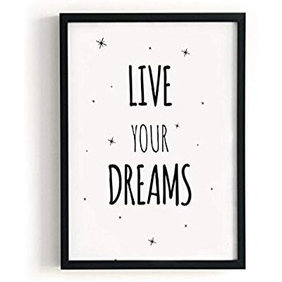 Kenay Home Dreams A4 folie, rulle, vit och svart, 210 x 297 mm Kenay Home Dreams A4 folie, rulle, vit och svart, 210 x 297 mm