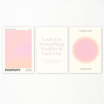 Adyggefy Rosa Gradient Aura Ängel Siffror Affisch för Estetisk 3 Stycken 30 x 40 cm, Pastell Positiv Daglig Affirmation Citat Canavs Väggkonst Abstrakt Minimalistiskt Tryck Målning för Sovrum Oramad Adyggefy Rosa Gradient Aura Ängel Siffror Affisch för Estetisk 3 Stycken 30 x 40 cm, Pastell Positiv Daglig Affirmation Citat Canavs Väggkonst Abstrakt Minimalistiskt Tryck Målning för Sovrum Oramad