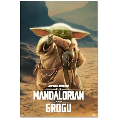 Grupo Erik Poster Star Wars The Mandalorian And Grogu 36 x 24 inches / 91.5 x 61 cm Shipped Rolled Up Cool Posters, Art Poster, Wall Posters & Prints Grupo Erik Poster Star Wars The Mandalorian And Grogu 36 x 24 inches / 91.5 x 61 cm Shipped Rolled Up Cool Posters, Art Poster, Wall Posters & Prints