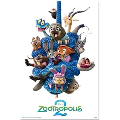 Grupo Erik Poster Disney Zootopia 2-36 x 24 inches / 91.5 x 61 cm Shipped Rolled Up Zootropolis 2 Cool Posters, Art Poster, Wall Posters & Prints Grupo Erik Poster Disney Zootopia 2-36 x 24 inches / 91.5 x 61 cm Shipped Rolled Up Zootropolis 2 Cool Posters, Art Poster, Wall Posters & Prints