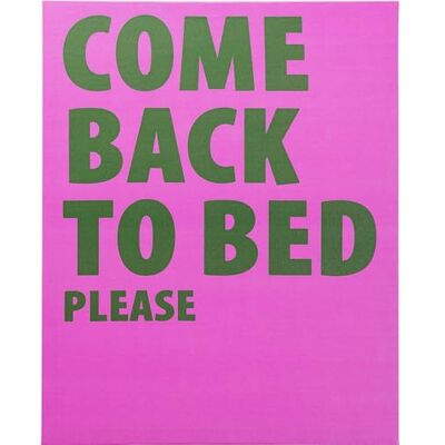 KARE+ Come Back To Bed Rosa Canvas Väggkonst KARE+ Come Back To Bed Rosa Canvas Väggkonst
