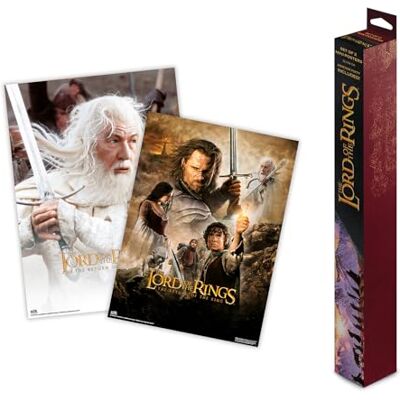 Grupo Erik Erik Poster Herrarnas Ringen Packning 2 Mini Posters 15 x 20.5 tum / 38 x 52 cm Konstposter Skickas Rullad I En Skyddande Låda Herrarnas Ringen Gåvor, LOTR Gåvor Grupo Erik Erik Poster Herrarnas Ringen Packning 2 Mini Posters 15 x 20.5 tum / 38 x 52 cm Konstposter Skickas Rullad I En Skyddande Låda Herrarnas Ringen Gåvor, LOTR Gåvor