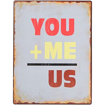 Lafinesse Skylt You + Me Lafinesse Skylt You + Me