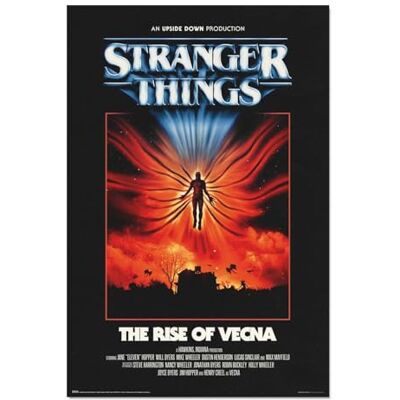 Grupo Erik Poster Stranger Things Season 5-36 x 24 inches / 91.5 x 61 cm Shipped Rolled Up Cool Posters, Art Poster, Wall Posters & Prints Grupo Erik Poster Stranger Things Season 5-36 x 24 inches / 91.5 x 61 cm Shipped Rolled Up Cool Posters, Art Poster, Wall Posters & Prints