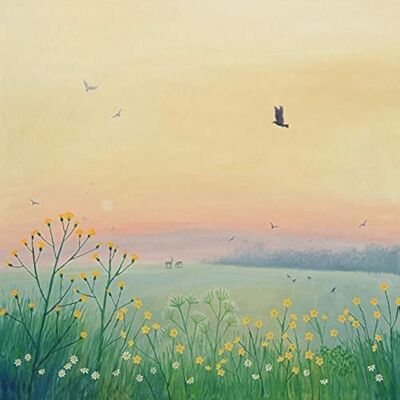 Jo Grundy WDC101195 Väggkonst - Flerfärgad - 40x40cm Jo Grundy WDC101195 Väggkonst - Flerfärgad - 40x40cm