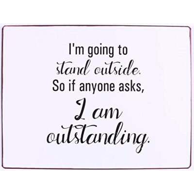 Lafinesse Skylt – I'm outstanding Lafinesse Skylt – I'm outstanding
