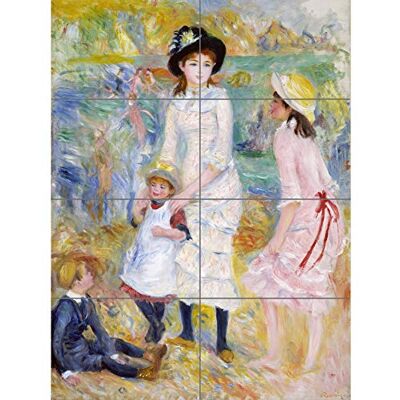 Artery8 Renoir Children On The Seashore Guernsey XL gigantisk panel affisch (8 sektioner) Artery8 Renoir Children On The Seashore Guernsey XL gigantisk panel affisch (8 sektioner)
