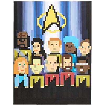 Star Trek The Next Generation konsttryck på duk, 60 x 80 cm (TNG Equipage Trexels) Star Trek The Next Generation konsttryck på duk, 60 x 80 cm (TNG Equipage Trexels)