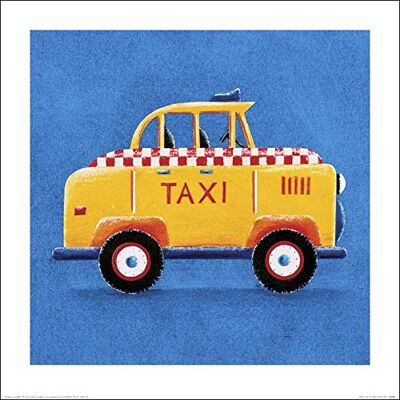 Simon Hart Konstgruppen Simon Hård (Gul Taxi) – Konsttryck 40 x 40 cm, papper, flerfärgad, 40 x 40 x 1,3 cm Simon Hart Konstgruppen Simon Hård (Gul Taxi) – Konsttryck 40 x 40 cm, papper, flerfärgad, 40 x 40 x 1,3 cm