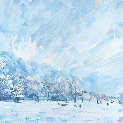 Nadia Day DC101288 konsttryck på kanvas, 40 x 40 cm (mellanskikt), flerfärgad, 40 x 40 x 1, 8 cm Nadia Day DC101288 konsttryck på kanvas, 40 x 40 cm (mellanskikt), flerfärgad, 40 x 40 x 1, 8 cm