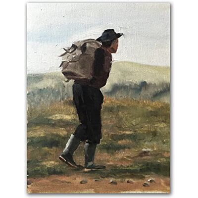 James Coates Rambler Hiker konsttryck affisch väggkonst 40 x 30 cm (A3) James Coates Rambler Hiker konsttryck affisch väggkonst 40 x 30 cm (A3)