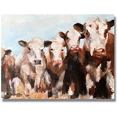 James Coates Fem kor landsbygd konsttryck affisch väggkonst 40 x 30 cm (A3) James Coates Fem kor landsbygd konsttryck affisch väggkonst 40 x 30 cm (A3)