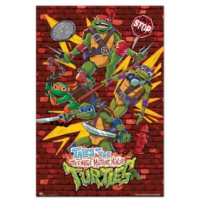 Grupo Erik Ninja Turtles Poster - 61x91,5cm Grupo Erik Ninja Turtles Poster - 61x91,5cm
