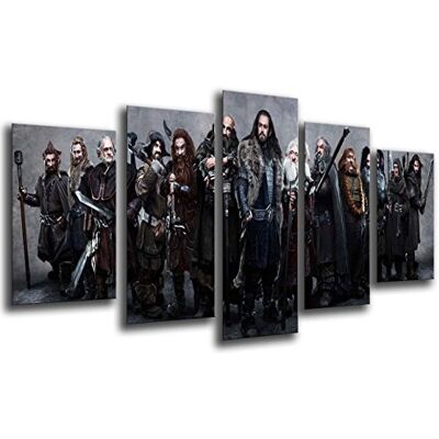 Cuadros Camara Fotografisk affisch Lord Av Ringar Total storlek: 165 x 62 cm XXL Cuadros Camara Fotografisk affisch Lord Av Ringar Total storlek: 165 x 62 cm XXL