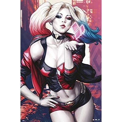 Grupo Erik DC Harley Quinn Poster 36 x 24 inches / 91.5 x 61 cm Shipped Rolled Up Cool Posters Art Poster Posters & Prints Wall Posters Grupo Erik DC Harley Quinn Poster 36 x 24 inches / 91.5 x 61 cm Shipped Rolled Up Cool Posters Art Poster Posters & Prints Wall Posters