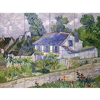 Artery8 Vincent Van Gogh Houses At Auvers XL jättepanelaffisch (8 sektioner) Artery8 Vincent Van Gogh Houses At Auvers XL jättepanelaffisch (8 sektioner)
