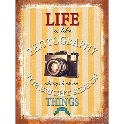 Pro-Art TT080B22 väggbild Decopanel "Life Is Like Photography", bunt Pro-Art TT080B22 väggbild Decopanel "Life Is Like Photography", bunt