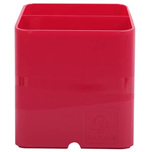 Exacompta 67784D 10-pack premium pennhållare, pennkub med 2 fack för mer ordning på skrivbordet, pennhållare, pennlåda, förvaringslåda, arrangör hallon Exacompta 67784D 10-pack premium pennhållare, pennkub med 2 fack för mer ordning på skrivbordet, pennhållare, pennlåda, förvaringslåda, arrangör hallon