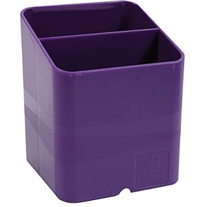 Exacompta 67720D 10-pack premium pennhållare, pennkub med 2 fack för mer ordning på skrivbordet, pennhållare, pennlåda, förvaringslåda, organisatör lila Exacompta 67720D 10-pack premium pennhållare, pennkub med 2 fack för mer ordning på skrivbordet, pennhållare, pennlåda, förvaringslåda, organisatör lila