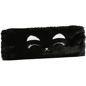 Exacompta 99048821E platt pennfodral/väska syntetiskt och mjukt material broderidetaljer 22 cm x 21 cm pälsmönster svart färg Exacompta 99048821E platt pennfodral/väska syntetiskt och mjukt material broderidetaljer 22 cm x 21 cm pälsmönster svart färg