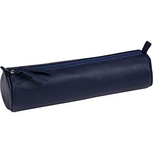 Clairefontaine 410161C Pennfodral runt, av lammskinn, Ø 5,5 x 22 cm, 1 styck, mörkblå Clairefontaine 410161C Pennfodral runt, av lammskinn, Ø 5,5 x 22 cm, 1 styck, mörkblå